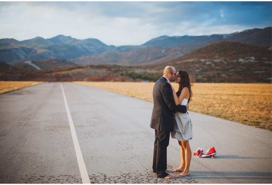 barefoot bride and groom rijeka croatia grobnik