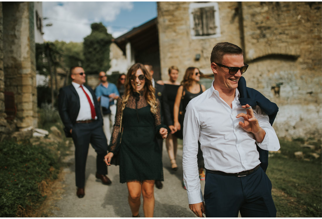 happy people in istria